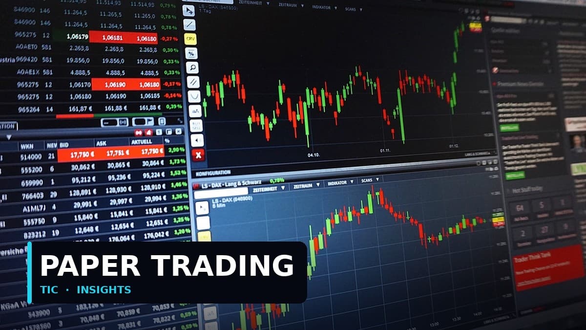 Εικονικό Trading στην Εφαρμογή TIC: Εξάσκηση σε Πραγματικές Αγορές, Χωρίς Πραγματικά Χρήματα