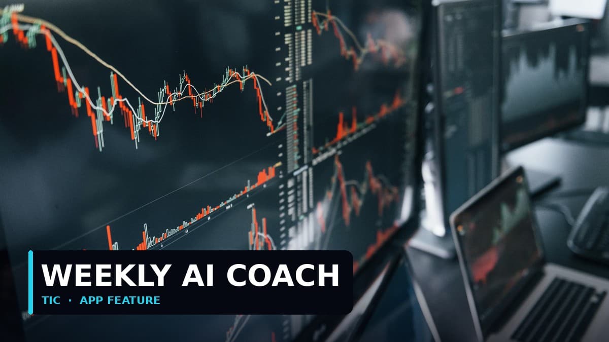 The Weekly AI Coach in the TIC App: A Sunday Review That Remembers Last Week